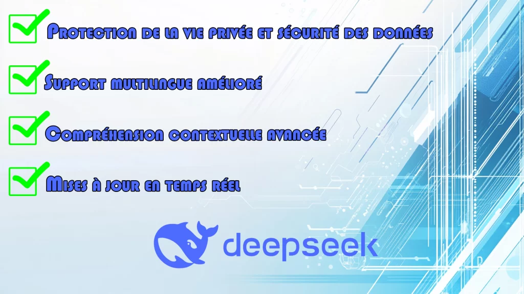 Caractéristiques de DeepSeek